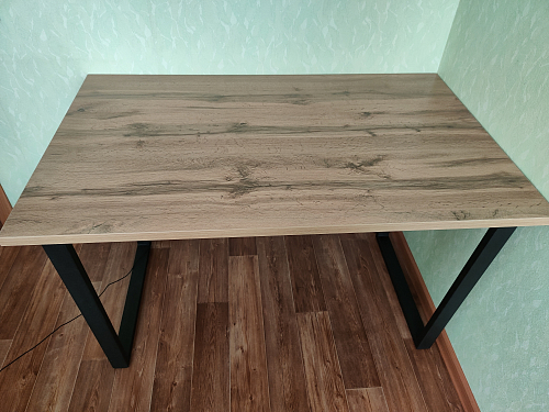 Стол Лота Лофт 120 25 мм сабия / белый матовый фото покупателя 845