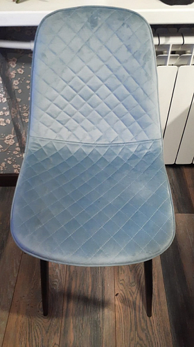 Стул на металлокаркасе Capri dark beige / white фото покупателя 76