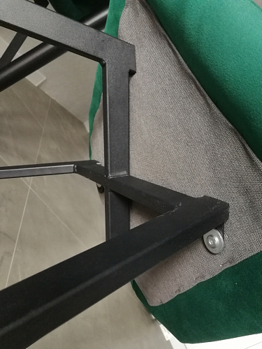 Комплект стульев Чилли 4 шт темно-серый / черный фото покупателя 199