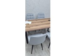 Стол Лота Лофт 120 25 мм сабия / черный матовый фото покупателя 72