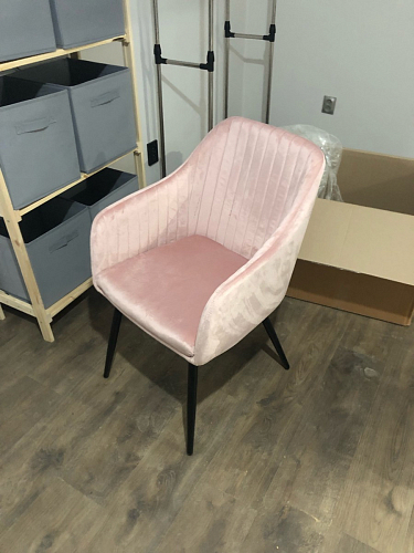 Стул на металлокаркасе Slam розовый фото покупателя 46