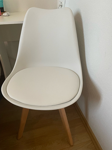 Стул Bonuss blue / wooden legs фото покупателя 143