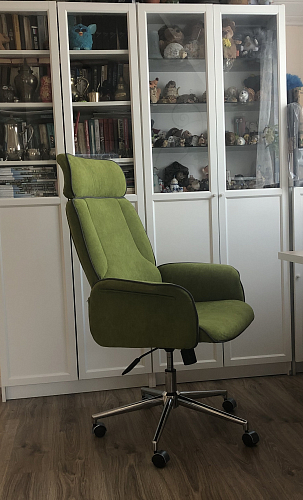 Компьютерное кресло Charm синий 32 фото покупателя 1