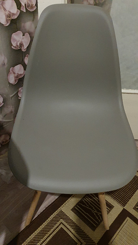 Стул Cindy Eames mod. 001 khaki / natural фото покупателя 277