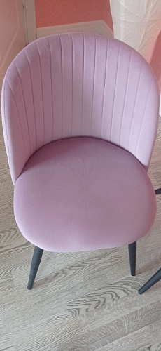 Стул на металлокаркасе Gabi gray / black фото покупателя 749