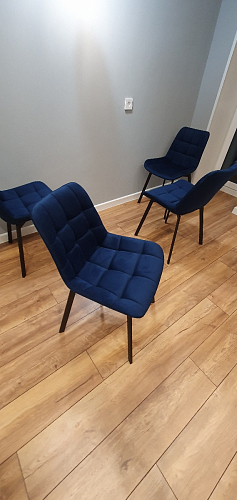 Стул на металлокаркасе Челси бежевый / черный фото покупателя 202