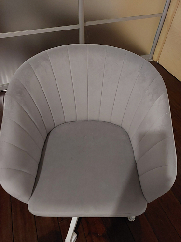 Компьютерное кресло Тибо confetti chocolate / белый фото покупателя 118