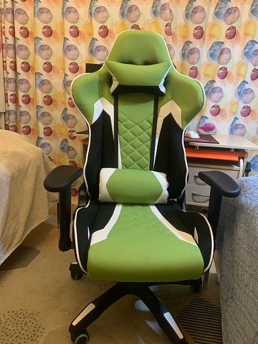 Компьютерное кресло Prime черное / синее фото покупателя 23