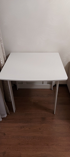 Стол книжка СтК4 дуб сонома / белый фото покупателя 2