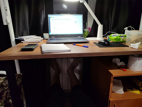 Барная стойка Дилан Лофт 120х50х90 бетон фото покупателя 184