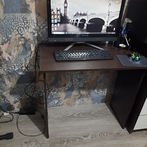 Стол письменный Kiwi дуб молочный  - Уцененный экземпляр фото покупателя 57