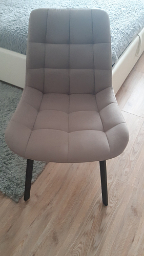 Стул на металлокаркасе Челси К крутящийся бирюзовый / черный фото покупателя 179