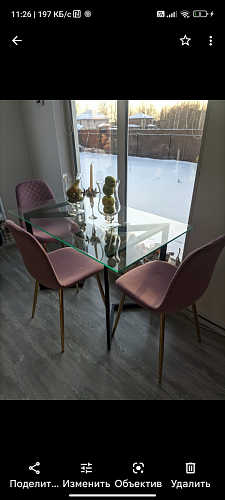 Стул на металлокаркасе Dabl green фото покупателя 30