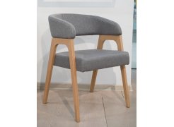 Кресло Baxter beige / темный орех из шоурума 1