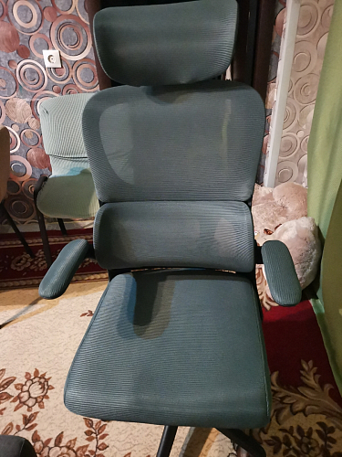 Компьютерное кресло Sprut темно-серый / черный фото покупателя 7