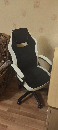 Компьютерное кресло Gamer черное / бежевое фото покупателя 53