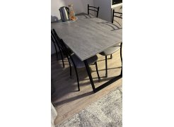 Стол Лота Лофт 120 25 мм сабия / черный матовый фото покупателя 513