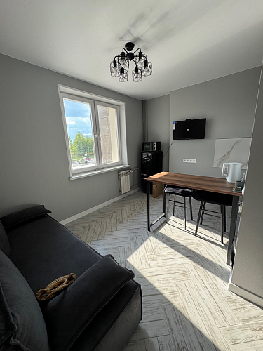 Барная стойка Дилан Лофт 120х60х110 бетон фото покупателя 168