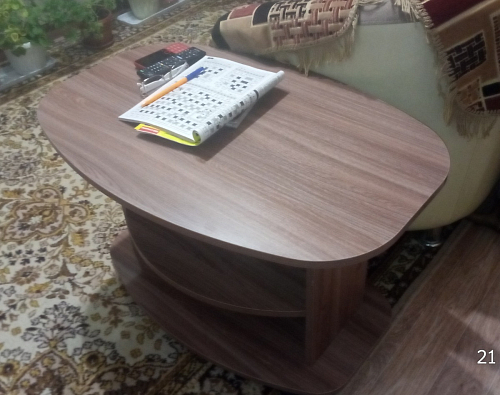 Журнальный стол Лидер ясень шимо темный фото покупателя 97