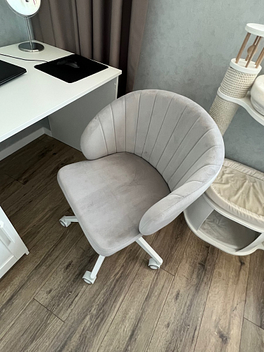 Компьютерное кресло Пард confetti silver серый / черный фото покупателя 29