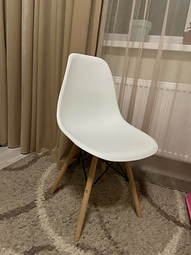 Пластиковый стул Eames PC-015 желтый фото покупателя 153