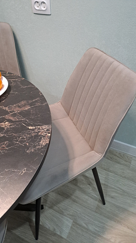 Комплект стульев Седа К 4 шт латте / черный фото покупателя 251