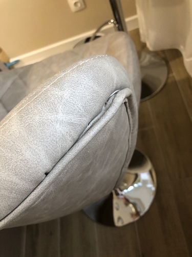 Барный стул Porch grey fabric фото покупателя 7