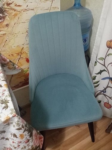 Стул на металлокаркасе Kora black / gray фото покупателя 454