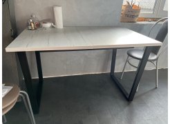 Стол Лота Лофт 120 25 мм сабия / черный матовый фото покупателя 603