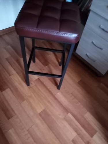 Барный стул Лофт катания лаванда / белый матовый фото покупателя 281