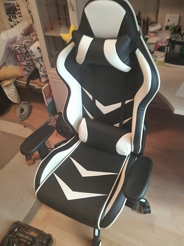 Компьютерное кресло Racer черное / красное фото покупателя 122