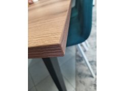 Стол Лота Лофт 140 25 мм черный матовый / бетон фото покупателя 258