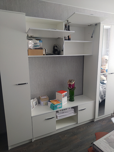 Готовая гостиная Бертелена белое дерево / белое дерево фото покупателя 16