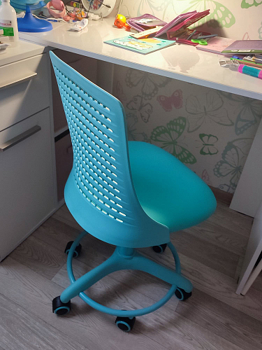 Компьютерное кресло Kiddy ткань серый фото покупателя 43