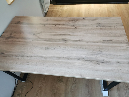 Деревянный стол Лота Лофт 120х75 белый матовый / дуб крафт золотой фото покупателя 939