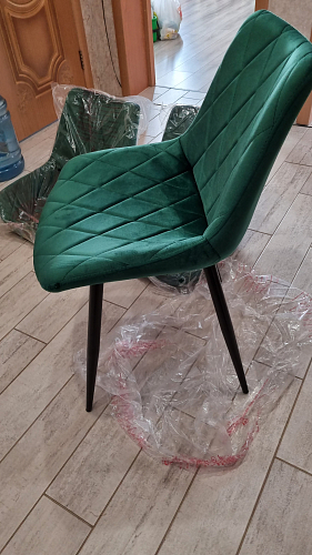 Стул на металлокаркасе Fox зеленый фото покупателя 1