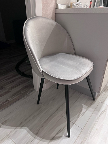 Стул на металлокаркасе Dodo blue фото покупателя 33