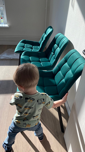 Комплект стульев Форт 4 шт кирпичный / чёрный фото покупателя 42