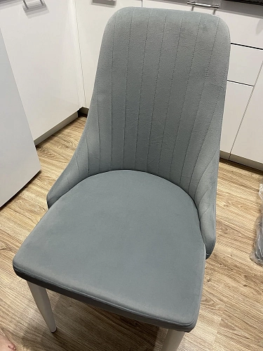 Стул на металлокаркасе Kora light purple / black фото покупателя 5
