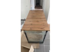 Стол Лота Лофт 140 25 мм юта / белый матовый фото покупателя 876