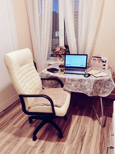 Компьютерное кресло Атлант 1 бежевое фото покупателя 10