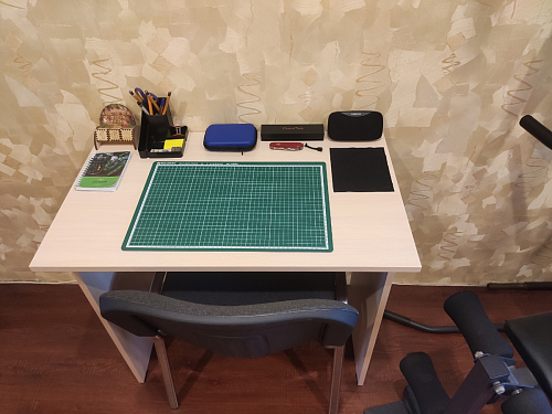 Стол письменный Kiwi белый  - Уцененный экземпляр фото покупателя 16