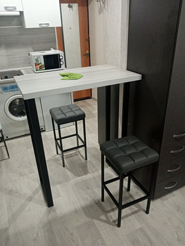 Барный стул Лофт катания минт / белый матовый фото покупателя 134