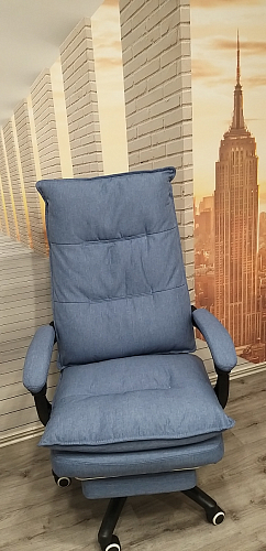 Компьютерное кресло Rapid голубое фото покупателя 190