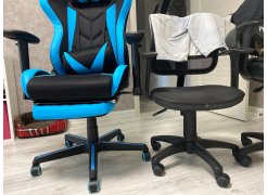 Компьютерное кресло Kano 1 light blue / black фото покупателя 48