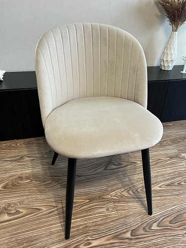 Стул на металлокаркасе Gabi gray / black фото покупателя 821