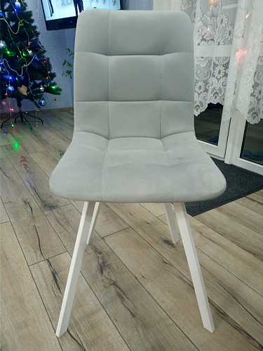 Стул на металлокаркасе Чилли зеленый / черный фото покупателя 1127