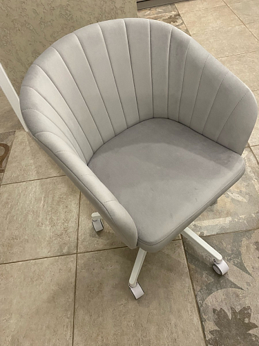 Компьютерное кресло Тибо светло-коричневый / белый фото покупателя 32