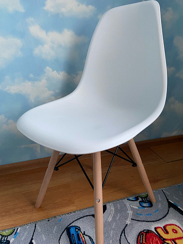 Пластиковый стул Eames PC-015 серый фото покупателя 369