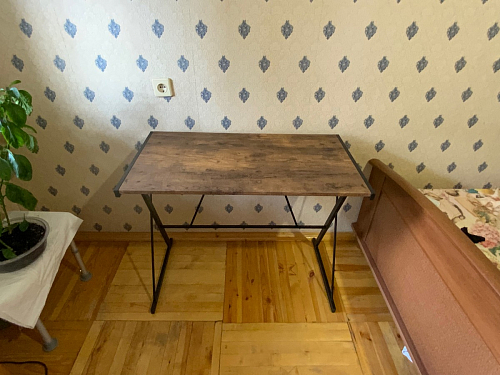 Письменный стол Wd-09/Вд-09 concrete/серый цемент фото покупателя 5